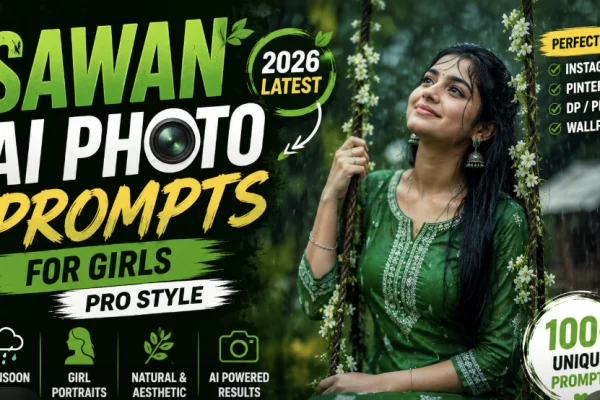 Sawan AI Photo Prompts for Girls (Pro Style) 2026
